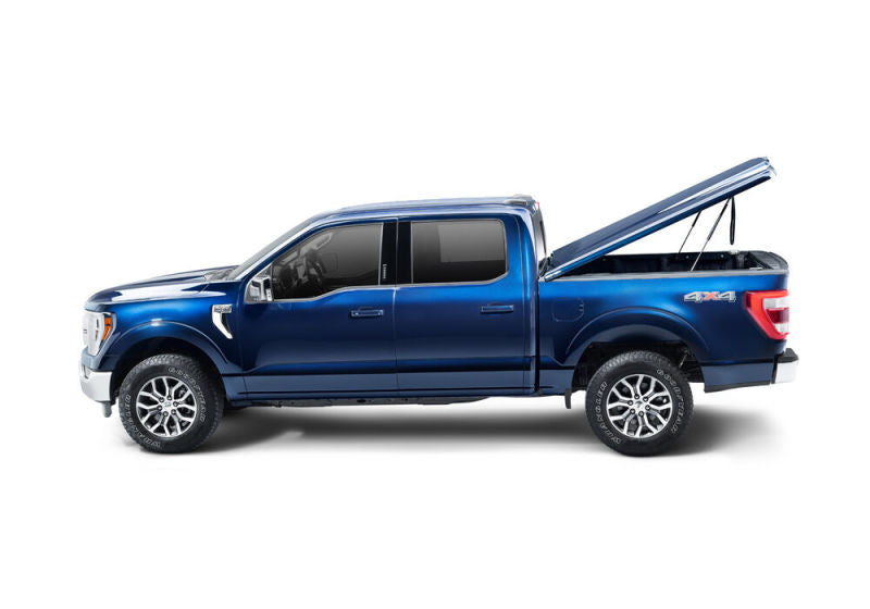 UnderCover 17-20 Ford F-250/F-350 6.8ft Elite LX Bed Cover - Velocity Blue Metallic