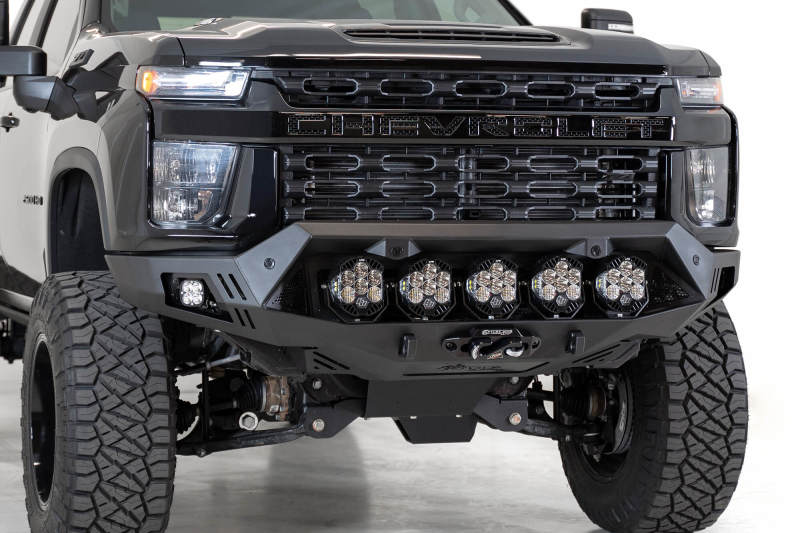 Addictive Desert Designs 2020 Chevy Silverado 2500 Bomber HD Front Bumper-Bumpers - Steel-San Diego Overlanding-Addictive Desert Designs