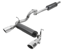 Load image into Gallery viewer, aFe Rebel Series 2.5in 304 SS Cat-Back Exhaust w/ Polished Tips 2018+ Jeep Wrangler (JL) V6 3.6L