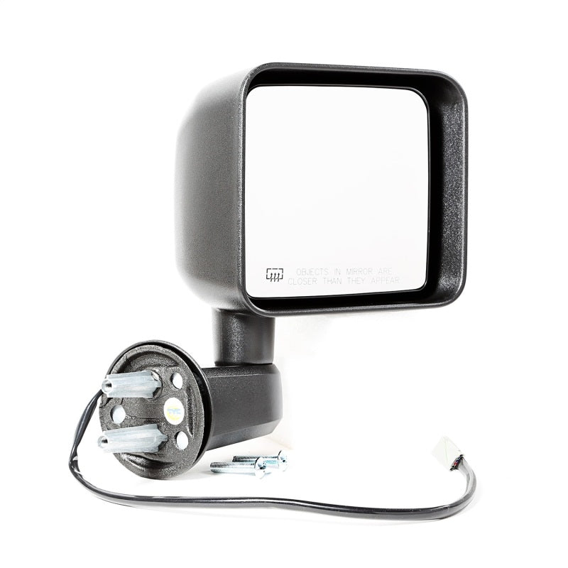 Omix Mirror Power Heated RH Black- 14 Jeep Wrangler