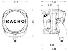 Load image into Gallery viewer, ARB Nacho 4in Offroad / SAE Combo White LED Light