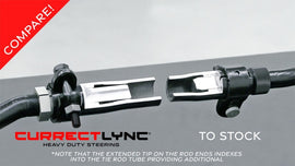 RockJock JK Currectlync Tie Rod 1.65in Dia. Tube