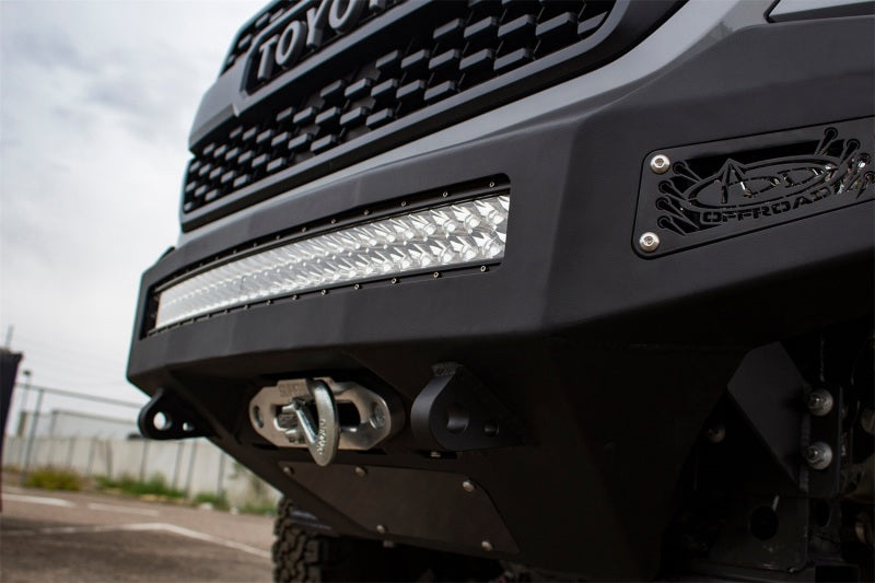 Addictive Desert Designs 16-18 Toyota Tacoma HoneyBadger Front Bumper-Bumpers - Steel-San Diego Overlanding-Addictive Desert Designs
