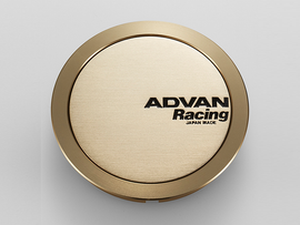 Advan 63mm Full Flat Centercap - Bronze Alumite-Wheel Center Caps-San Diego Overlanding-Advan