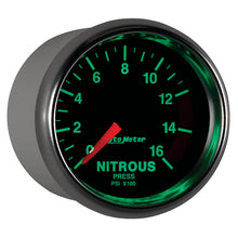 Load image into Gallery viewer, Autometer GS 2 1/16in. 1600PSI Nitrous Fuel Pressure Gauge