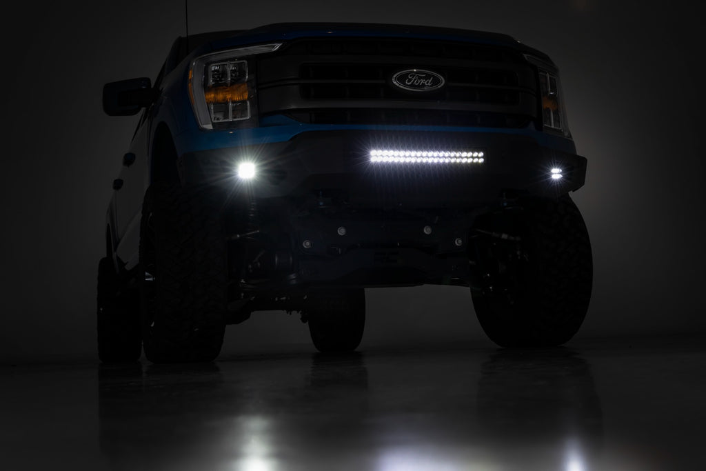 High Clearance Front Bumper | LED Lights & Skid Plate | Ford F-150 (21-24)