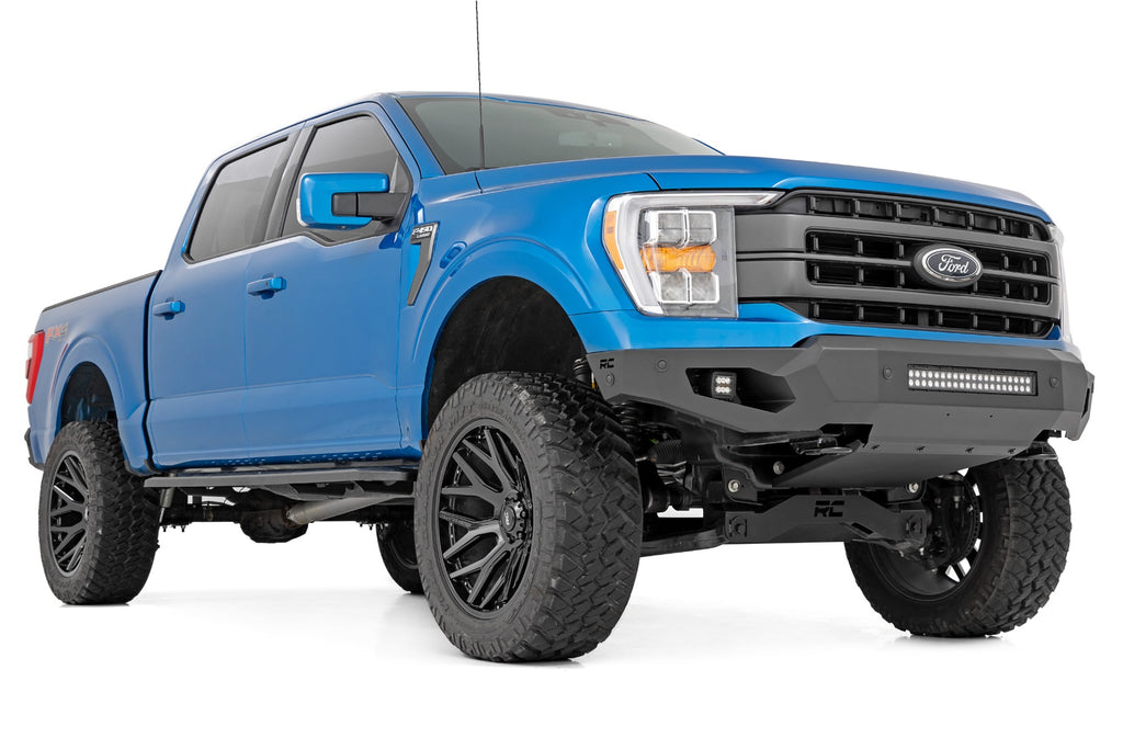 High Clearance Front Bumper | LED Lights & Skid Plate | Ford F-150 (21-24)