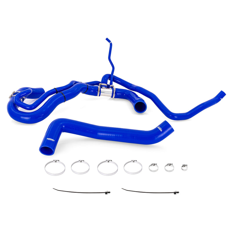 Mishimoto 17-19 Chevrolet Duramax 6.6L L5P Blue Silicone Radiator Hose Kit