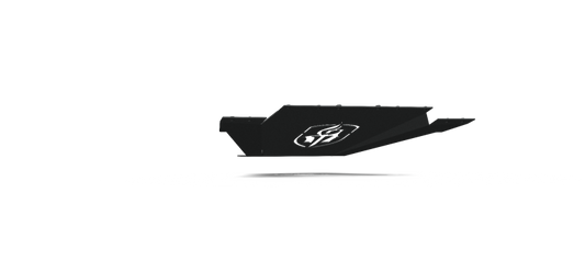 Road Armor 11-14 Chevy 2500 SPARTAN Front Bumper Bolt-On Skid Plate - Tex Blk