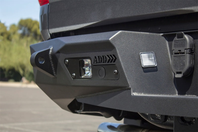 Addictive Desert Designs 2014+ Toyota Tundra Stealth Fighter Rear Bumper w/ Backup Sensor Cutouts-Bumpers - Steel-San Diego Overlanding-Addictive Desert Designs