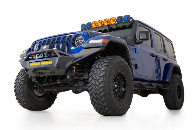Addictive Desert Designs 18-23 Jeep Wrangler JL/JT Stealth Fighter Front Bumper-Bumpers - Steel-San Diego Overlanding-Addictive Desert Designs