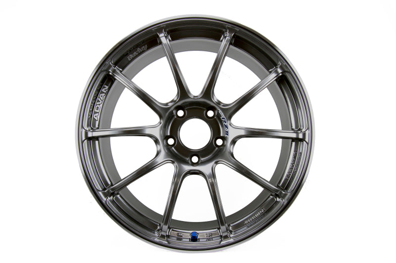 Advan RZII 18x8.0 +42 5x112 Racing Hyper Black Wheel