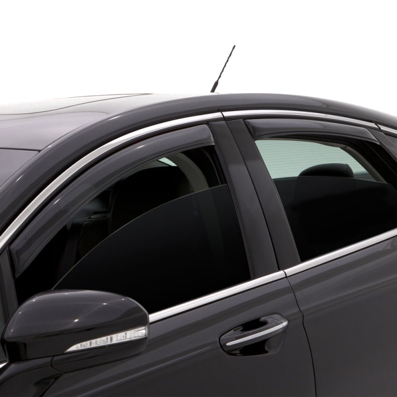 AVS 14-18 Subaru Forester Ventvisor In-Channel Front & Rear Window Deflectors 4pc - Smoke