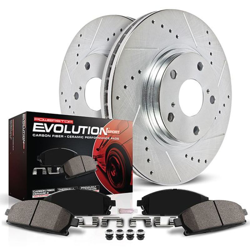 Power Stop 19-20 Mercedes-Benz Sprinter 4500 Rear Z23 Evolution Brake Kit