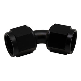 DeatschWerks 8AN Flare Female Swivel 45-Degree to 8AN Flare Female Swivel - Anodized Matte Black