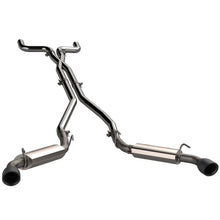 Load image into Gallery viewer, Polished exhaust system for Chevrolet Camaro SS, showcased is the QTP Cat-Back Exhaust with silver tips for 2010-2013 models.