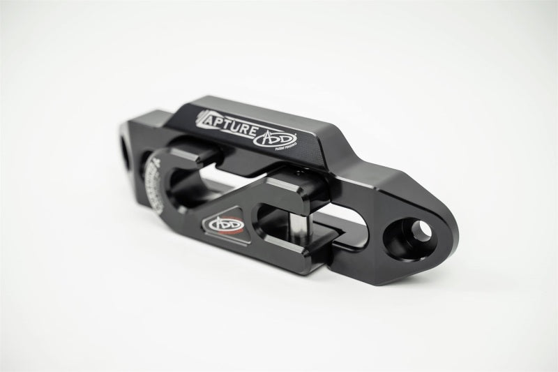 Addictive Desert Designs 1-5/16in Winch Fairlead Plate w/ Recessed Round End Hook - Black-Winch Accessories-San Diego Overlanding-Addictive Desert Designs