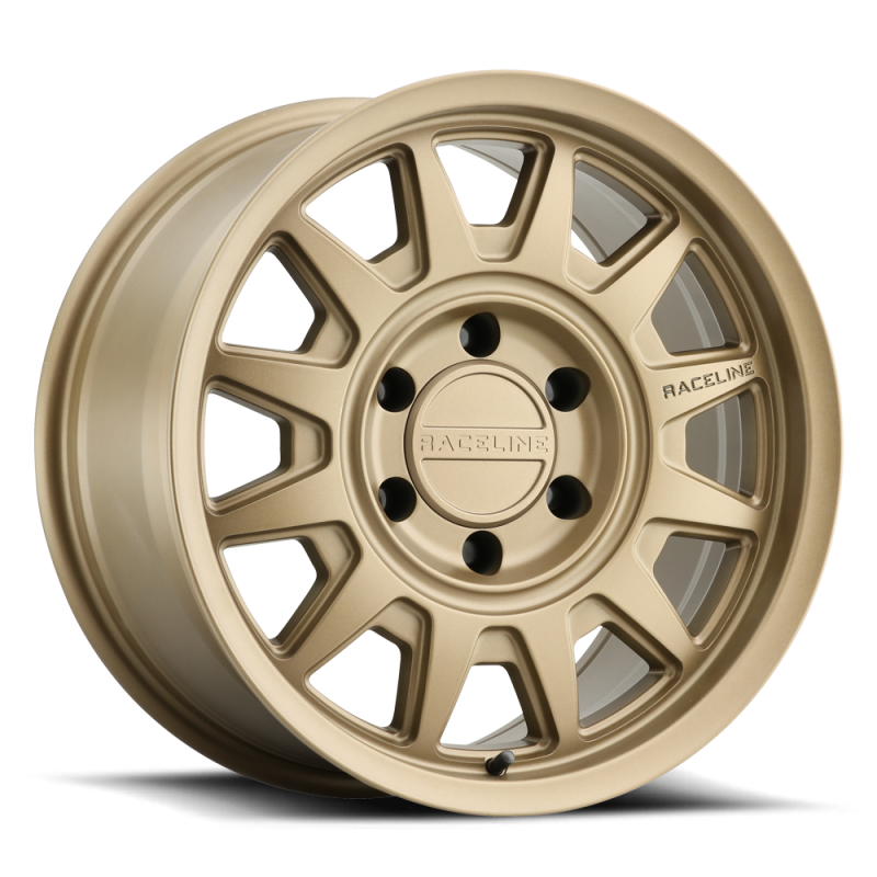 Raceline 952BZ Aero 17x8.5in / 6x135 BP / 18mm Offset / 87.1mm Bore - Bronze Wheel