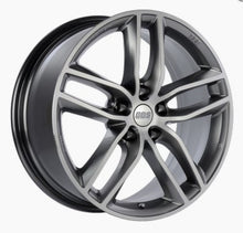 Load image into Gallery viewer, BBS SX 18x8 5x120 ET30 Gloss Platinum Diamond Cut Face Wheel - 82mm PFS Required