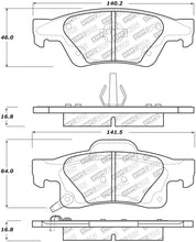 Load image into Gallery viewer, StopTech Street Select Brake Pads w/Hardware - Rear