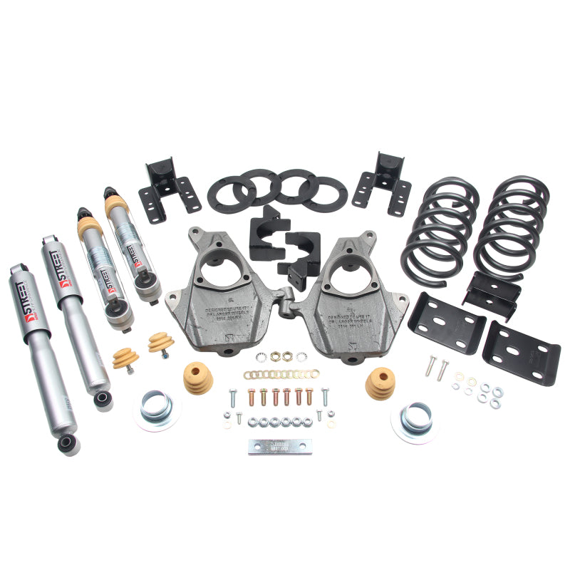 Belltech LOWERING KIT 16.5-17 Chevy Silverado Standard Cab 2WD 3-4F / 5-6R