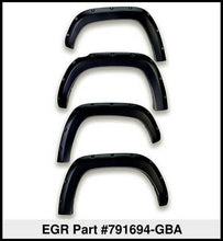 Load image into Gallery viewer, EGR 19-22 Chevrolet Silverado 1500 Traditional Bolt-On Look Fender Flares Black Set Of 4