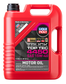 LIQUI MOLY 5L Top Tec Truck 4450 Motor Oil SAE 15W40