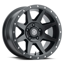 Load image into Gallery viewer, ICON Rebound Pro 17x8.5 5x4.5 0mm Offset 4.75in BS 71.5mm Bore Satin Black Wheel