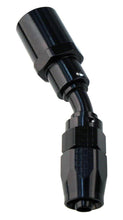 Load image into Gallery viewer, Fragola -6AN Pro-Flow x 30 Degree 3/8 EFI Quick Disconnect Hose End - Black