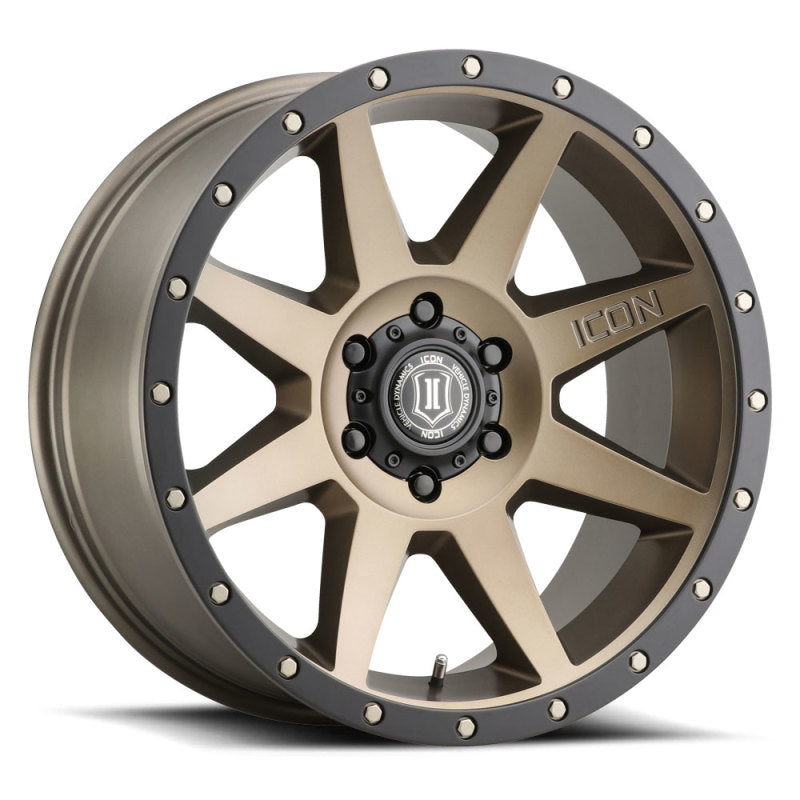 ICON Rebound 20x9 5x150 16mm Offset 5.625in BS Bronze Wheel