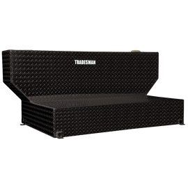 Tradesman Aluminum L-Shape Liquid Storage Tank (101 Gallon Capacity) - Black