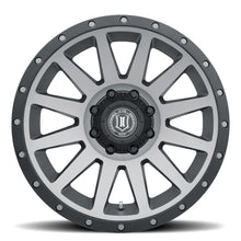 Load image into Gallery viewer, ICON Compression 20x10 8x180 -19mm Offset 4.75in BS 124.2mm Bore Titanium Wheel