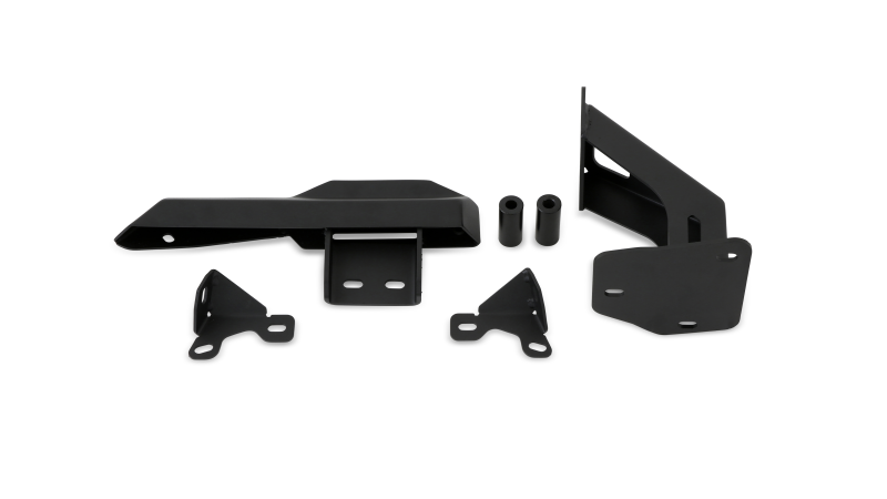 Durable Jeep Gladiator JT bumper step kit including various mounting brackets and supports from Body Armor 4x4, designed for the 19-21 Jeep Gladiator JT Bumper Step.