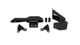 Durable Jeep Gladiator JT bumper step kit including various mounting brackets and supports from Body Armor 4x4, designed for the 19-21 Jeep Gladiator JT Bumper Step.