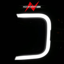 Load image into Gallery viewer, ANZO 18-20 Ford F-150 Full Led Projector Smoke Bar Style Headlights Black Amber