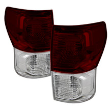 Load image into Gallery viewer, xTune Toyota Tundra 2007-2013 OEM Style Tail Lights Red Smoked ALT-JH-TTU10-OE-RSM