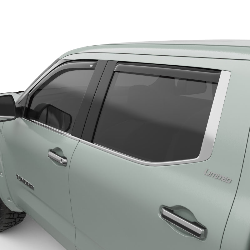 EGR 2022+ Toyota Tundra In-Channel Window Visors Front/Rear Set Dark Smoke