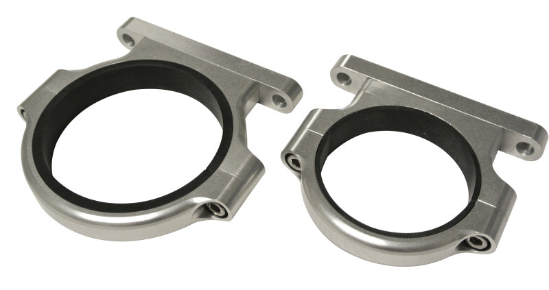 Fuelab Plate Mount Fuel Pump Billet Bracket Set - (2) Brackets for Each Pump