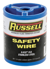 Load image into Gallery viewer, Russell Performance .032-Gauge Stainless Steel Wire 1-lb. Spool