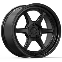 Load image into Gallery viewer, Kansei K14B Roku 18x9in / 5x108 BP / 12mm Offset / 63.4mm Bore - Gloss Black Wheel