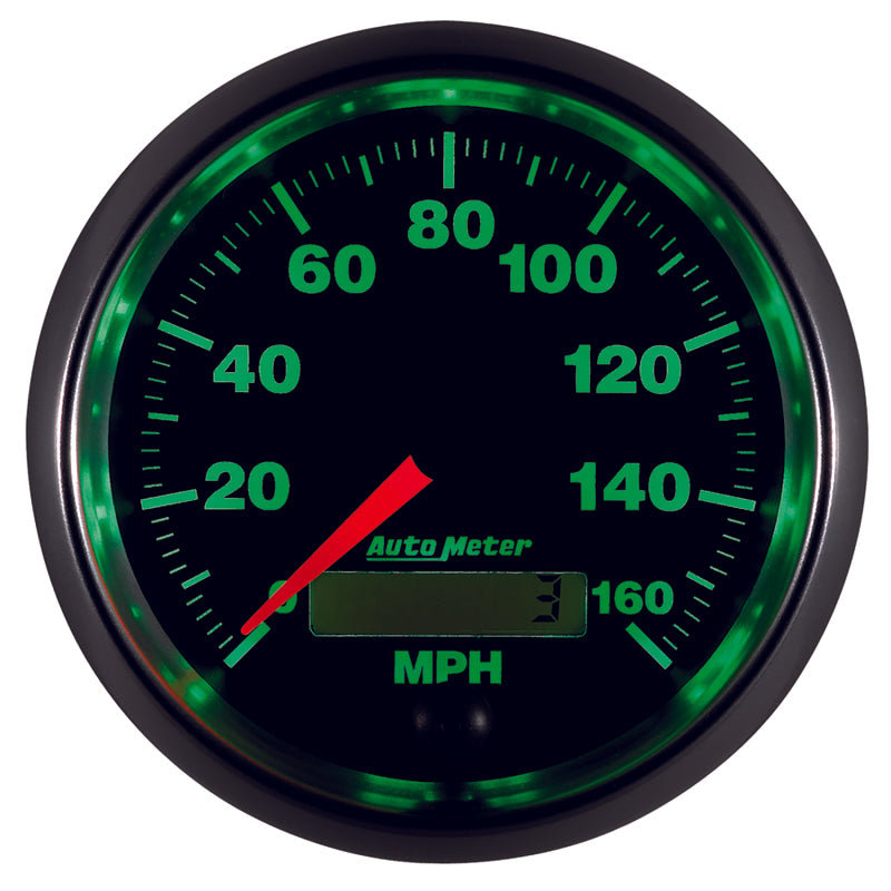 Autometer GS 3-3/8 inch 160 MPH In Dash Speedometer Gauge