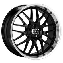 Load image into Gallery viewer, Enkei Lusso 18x9 40mm Offset 5x114.3 Bolt Pattern 72.6 Bore Black w/ Machined Lip Wheel