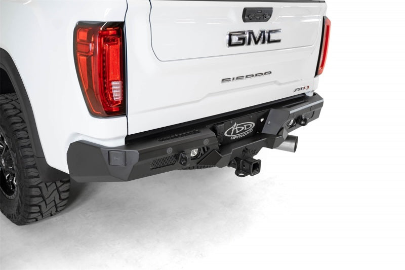 Addictive Desert Designs 2020 GM Sierra/Silverado 2500 Bomber HD Rear Bumper w/ Blind Spot Mounts-Bumpers - Steel-San Diego Overlanding-Addictive Desert Designs