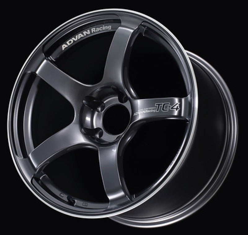 Advan TC4 16x7.5 +40 4x100 Racing Gunmetallic and Ring Wheel