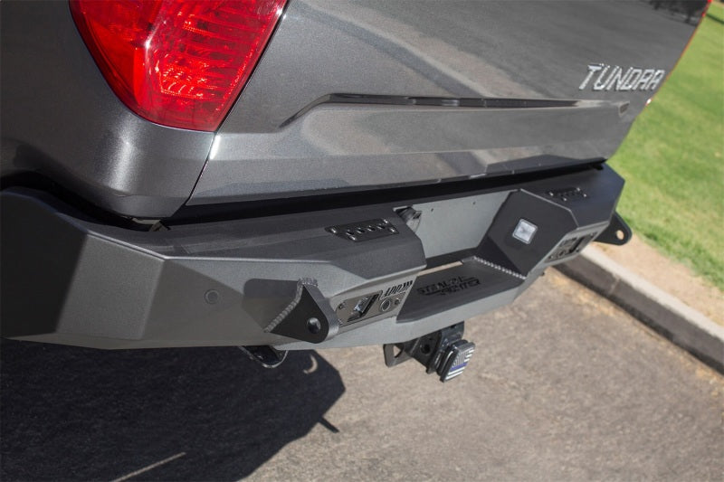 Addictive Desert Designs 2014+ Toyota Tundra Stealth Fighter Rear Bumper w/ Backup Sensor Cutouts-Bumpers - Steel-San Diego Overlanding-Addictive Desert Designs