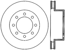 Load image into Gallery viewer, StopTech Power Slot 06-08 Dodge Ram 1500 / 03-08 Ram 2500/3500 All Front Left Slotted CRYO Rotor