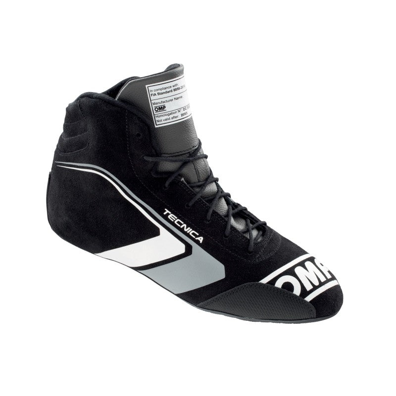 OMP Tecnica Shoes Black/Anthracite - Size 42 (Fia 8856-2018)