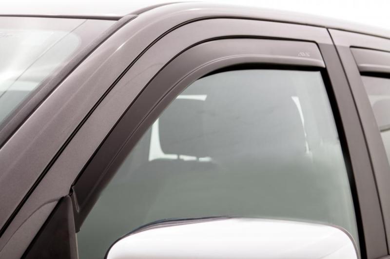 AVS 15-18 Ford F-150 Supercrew Ventvisor Low Profile Window Deflectors 4pc - Matte Black