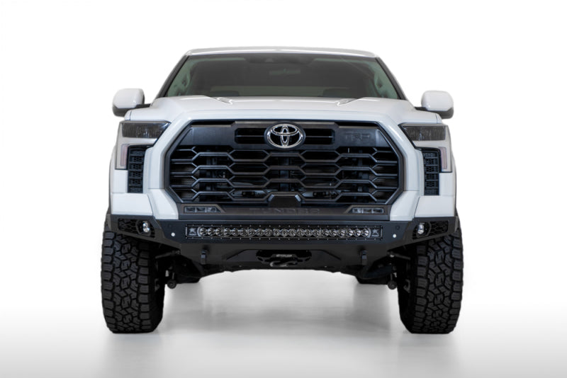 Addictive Desert Designs 22-23 Toyota Tundra Stealth Fighter Winch Front Bumper-Bumpers - Steel-San Diego Overlanding-Addictive Desert Designs