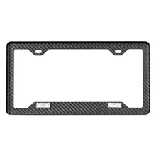 Load image into Gallery viewer, Mishimoto Carbon Fiber License Plate Frame - Matte